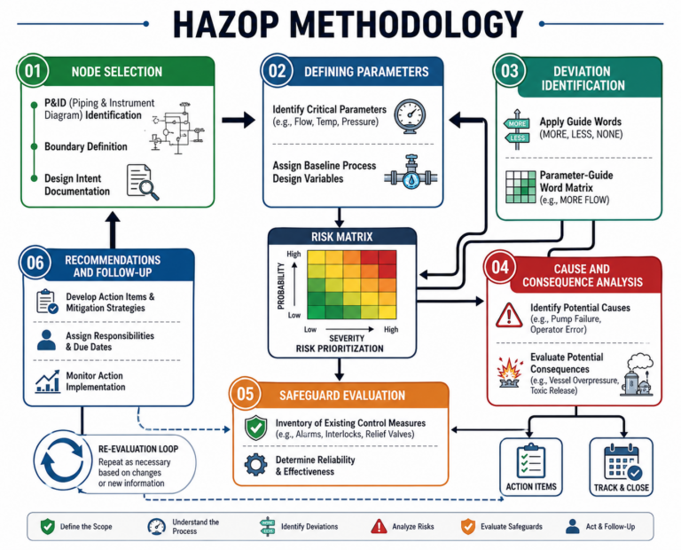 HAZOP Methodology for industrial safety