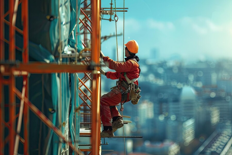 construction-worker-highrise-building-working-site