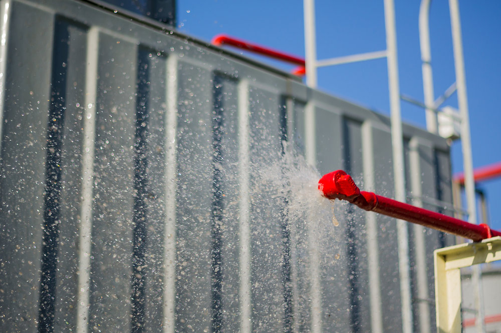 Medium Velocity and High Velocity Water Spray Systems