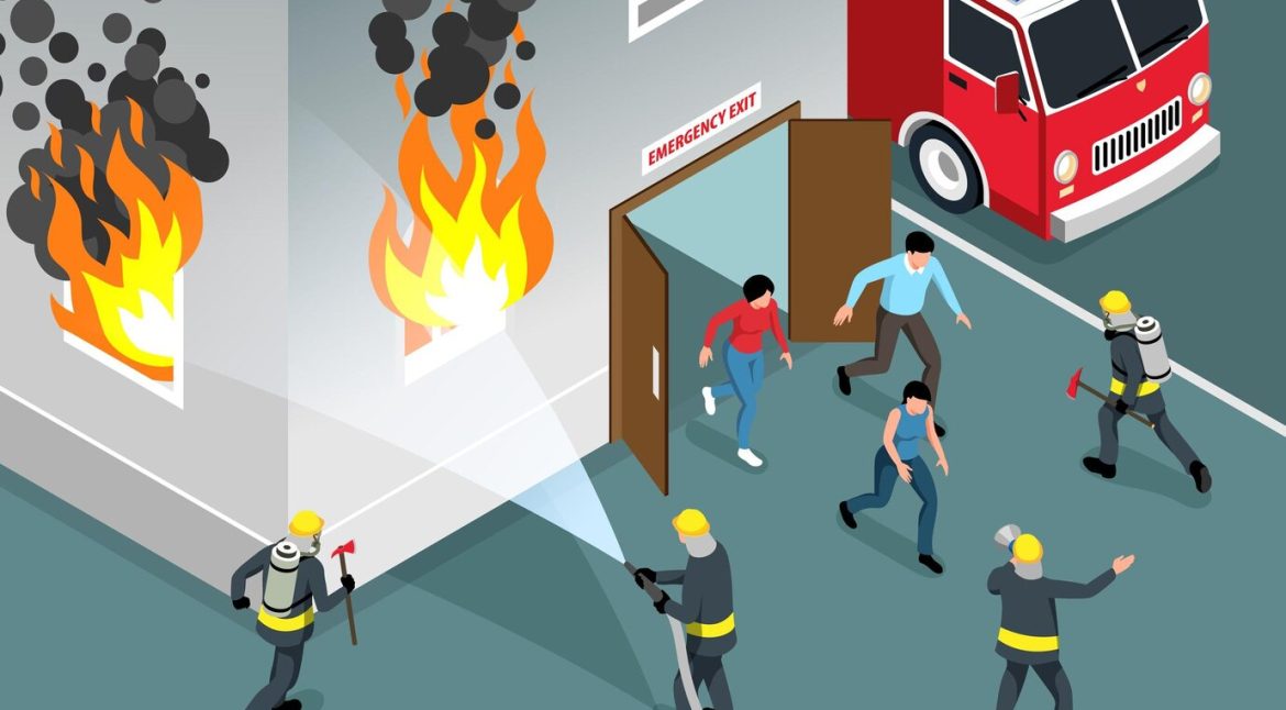 Fire Mock Drill in Hospital