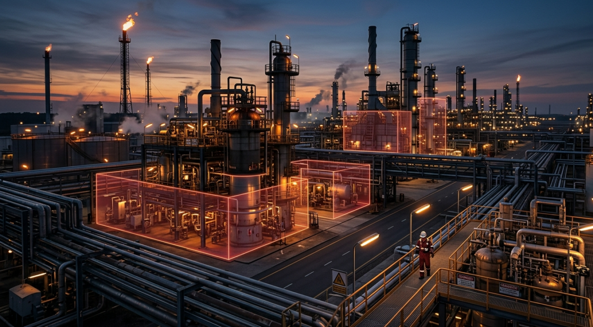 ATEX and hazardous area classification assessment at industrial facility