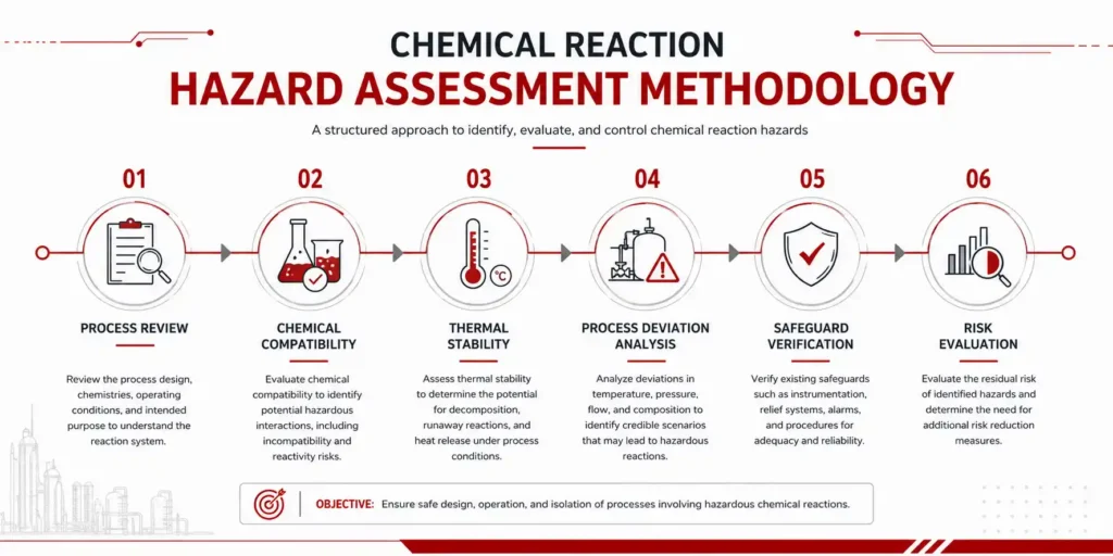 Engineering workflow for Chemical Reaction Hazard Assessment methodology