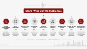 OSHWC 2026 factory compliance framework covering registration safety health audits and reporting