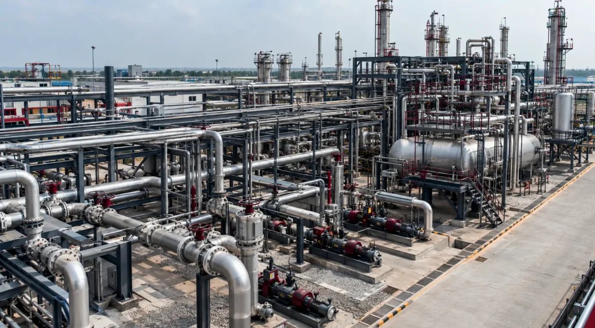 Industrial process plant piping systems supported by isometric drawing services