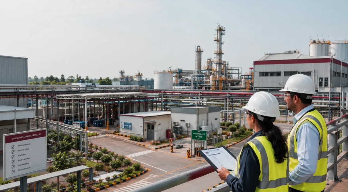 State-Wise OSHWC Rules 2026 factory compliance assessment in an Indian industrial facility